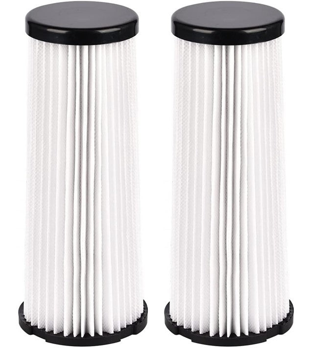 2 Dirt Devil F1 replacement HEPA Filters designed to fit: Dirt Devil Breeze, Featherlite, Jaguar, Bagless Extra Light, Scorpion, Vision Bagless Upright Models. Replaces Part #'s 2JC0280000, 3JC0280000