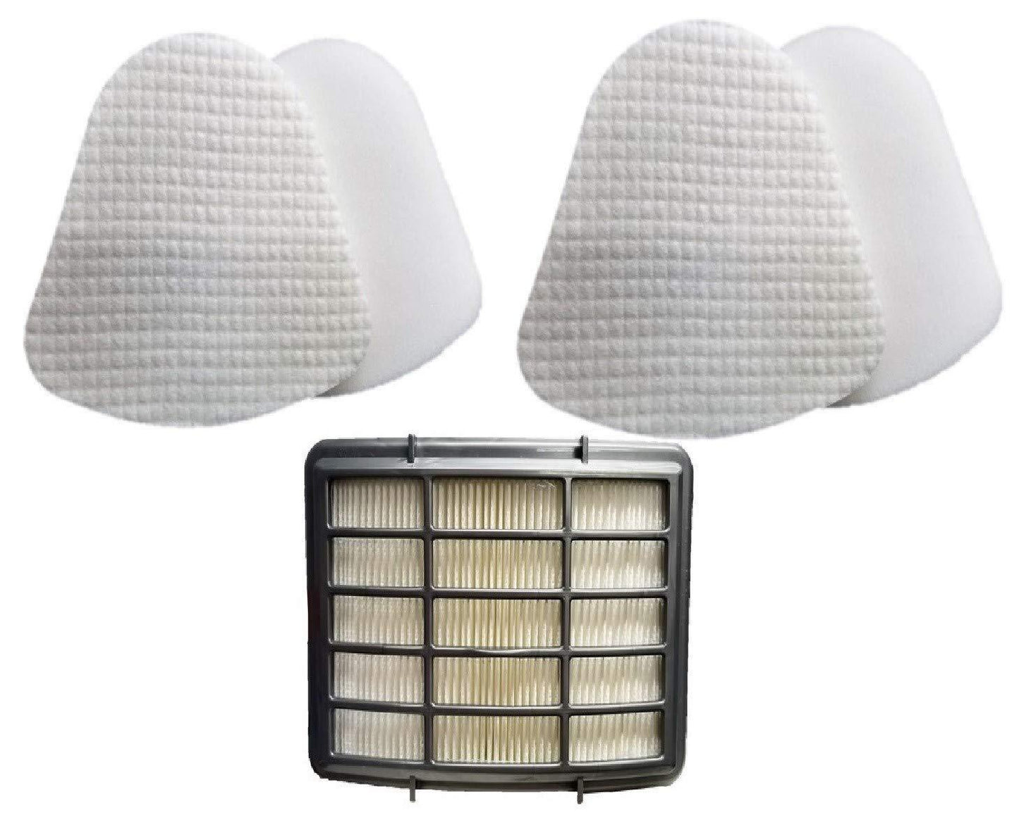 Shark Navigator Lift-away 2+1 Filter Kit For NV350 NV351 NV352 NV355 NV356 NV360 NV370 NV357 NV391 NVLFT199 UV440 UV490CCO UV540. XFF350 XHF350