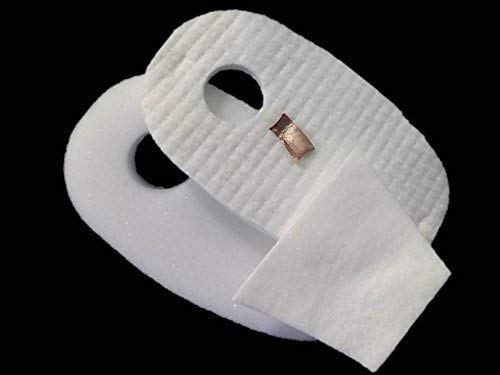 SHARK Rocket Deluxe Pro & TruePet 2 Foam and Felt Filter Kits, Fits HV319Q, HV320, HV320W, HV321, HV322, UV330. Compare to Part # 1080FTV320 & 1084FTV320