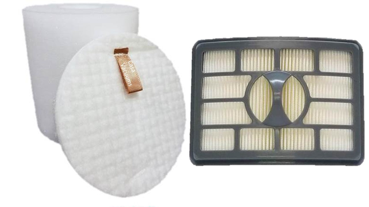 Shark Rotator Pro Lift-Away NV500 NV500CO NV500W NV501 NV502 NV503 NV505 NV550 NV552 HEPA Filter & 2 Foam & Felt Kits, Compare to Part # XHF500 XFF500