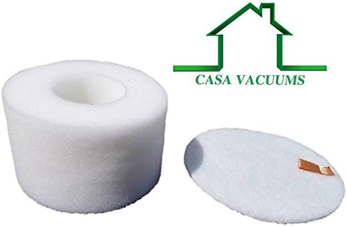 Casa Vacuums Replacment for Shark Rotator Powered Lift-Away Speed 2 Foam & 2 Felt Filter Kits Fit NV680 NV681, NV682, NV683, NV800, NV800W, NV801, NV803, UV810 Vacuums, Compare to part # XFF680