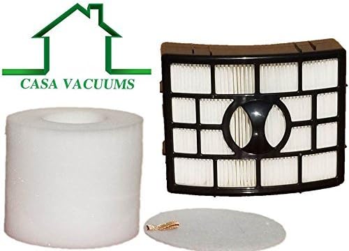 Casa Vacuums Replacement for Shark Rotator Powered Lift-Away - TruePet - Deluxe - DuoClean Filter Kit - Foam + Felt Filter Set Fits NV650 NV651 NV652 NV750W NV751 NV752 AX950 AX951 AX952 Part # XFF650