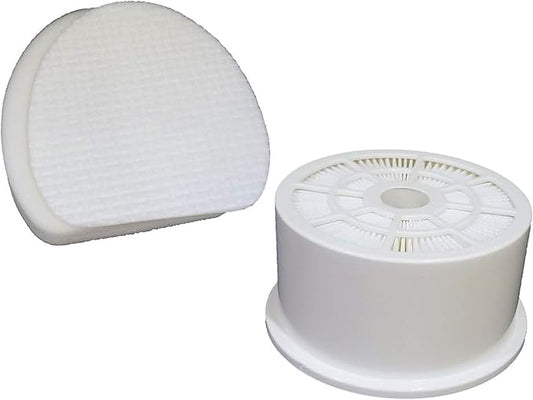 Casa Vacuums replacement for Shark Rotator Professional with XL Reach NV400 NV401 NV402 HEPA Exhaust Filter, 1 Foam & 1 Felt Filter, Part # XFH400 & XFF400