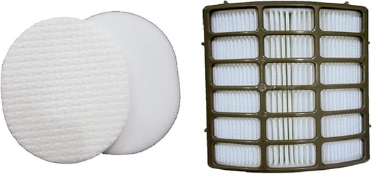 Casa Vacuums Shark Navigator Professional Compatible Filters. Fits Shark NV70, NV80, NV90, NV95, UV420 Vacuums. Replaces Part # XFF80 & XHF80. 1 HEPA Filter Plus Foam & Felt Filter Kit