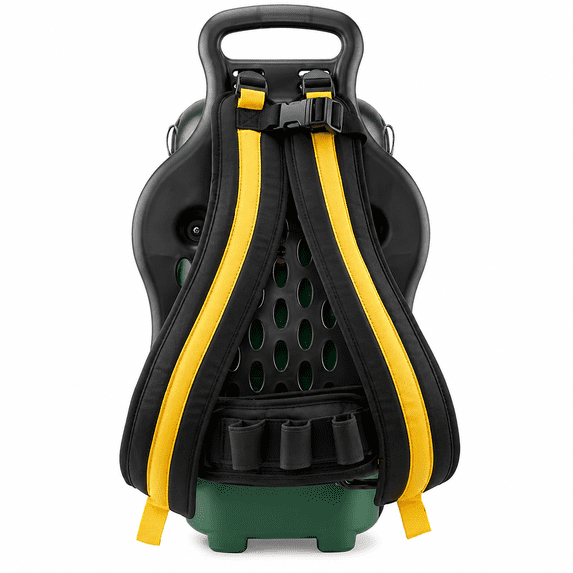 Cleanmax CMBP-6.2 6 Qt. Backpack Vacuum Cleaner - FREE 50 Ft Cord Included