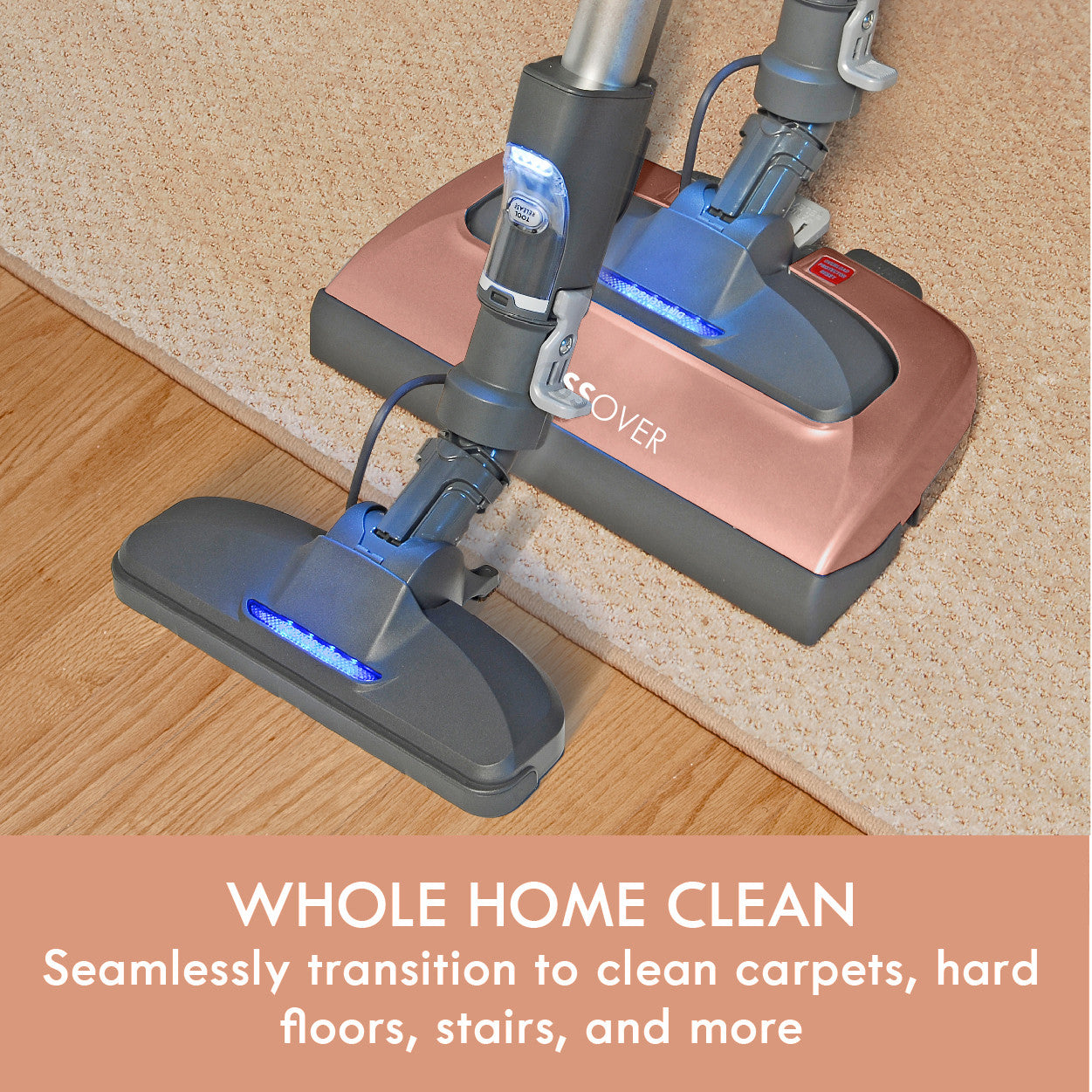 Kenmore Elite CrossOver 800 Series Bagged Canister Vacuum – BC7005 - 6 FREE Bags Included -