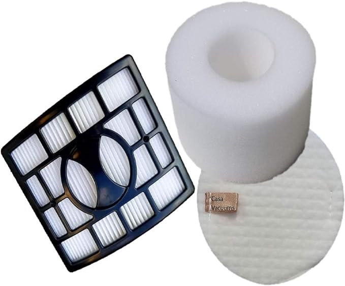 Casa Vacuums Replacement for Shark Rotator Powered LiftAway Speed & DuoClean Foam Felt & HEPA Filters Fit NV680 NV681 NV682 NV683 NV800 NV801 NV803 UV810 AX912 QU922Q Upright. Compare to XFF680 XHF680