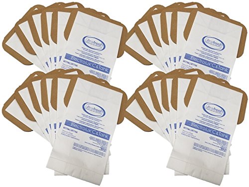 24 Aerus Electrolux Canister Style C Vacuum Cleaner Bags, Made by Electrolux Home Care Products