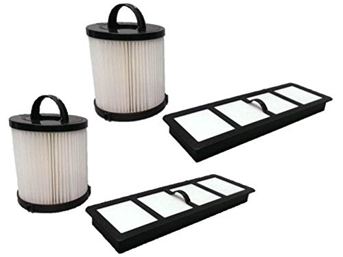 2 Casa Vacuums Filter Bundles DCF21 & EF6 HEPA Exhaust Filter for EUREKA Vacuum 68931A, 69963 For Air Speed Vacuum AS1000A, AS1001A, AS1004A, AS1002A, AS1041A