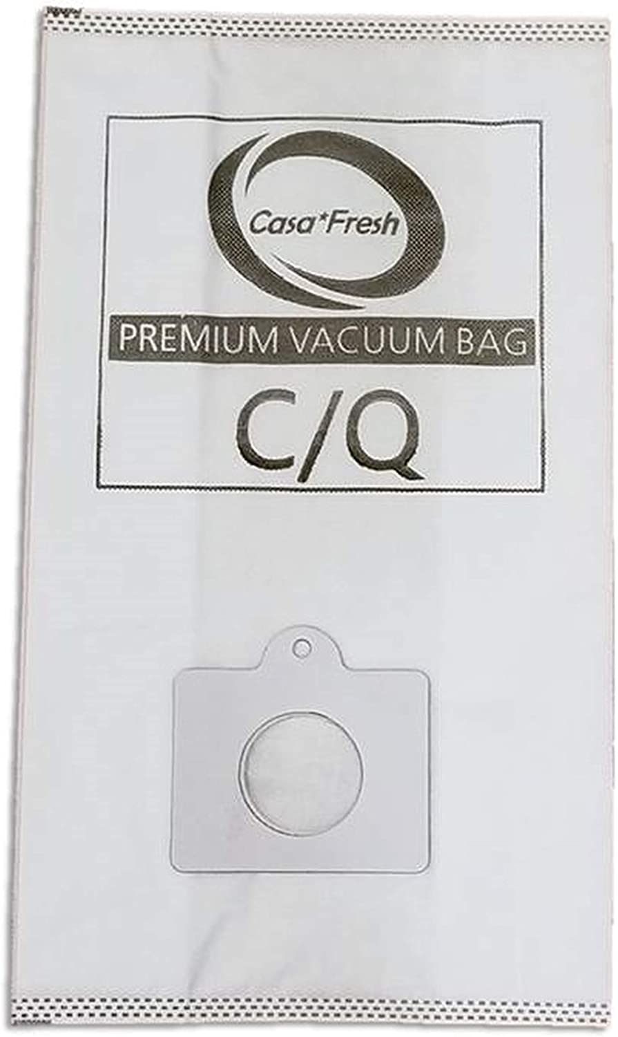 12PK Replacement Kenmore Style C & Style Q 5055 50557 50558 HEPA Filtration Canister Vacuum Bags. Also Fits Panasonic C-5, C-18