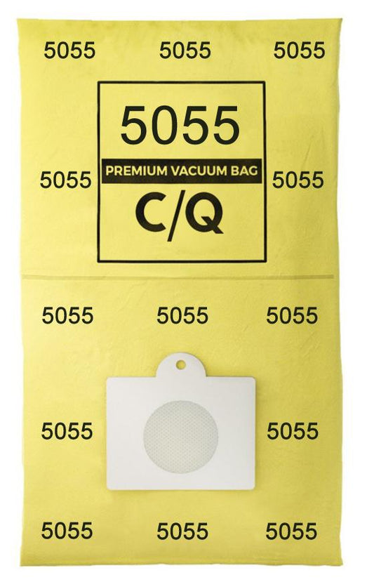 Casa Vacuums 12 Pk. for Kenmore Style C and Style Q 5055 50557 50558 Micro Lined Canister Vacuum Bags. Also Fits Panasonic C 5, C 18.