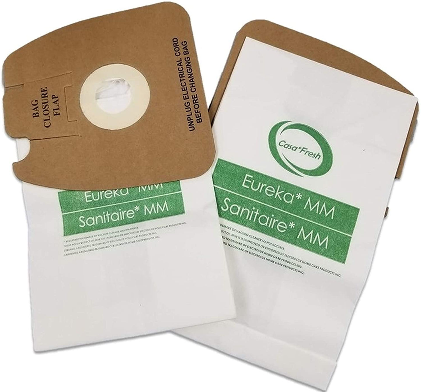 12 Pack Eureka MM Micro-lined Mighty Mite & Sanitaire Allergen Filtration Vacuum Cleaner Bags.  60296C, 60295B, 60295A, 60295C