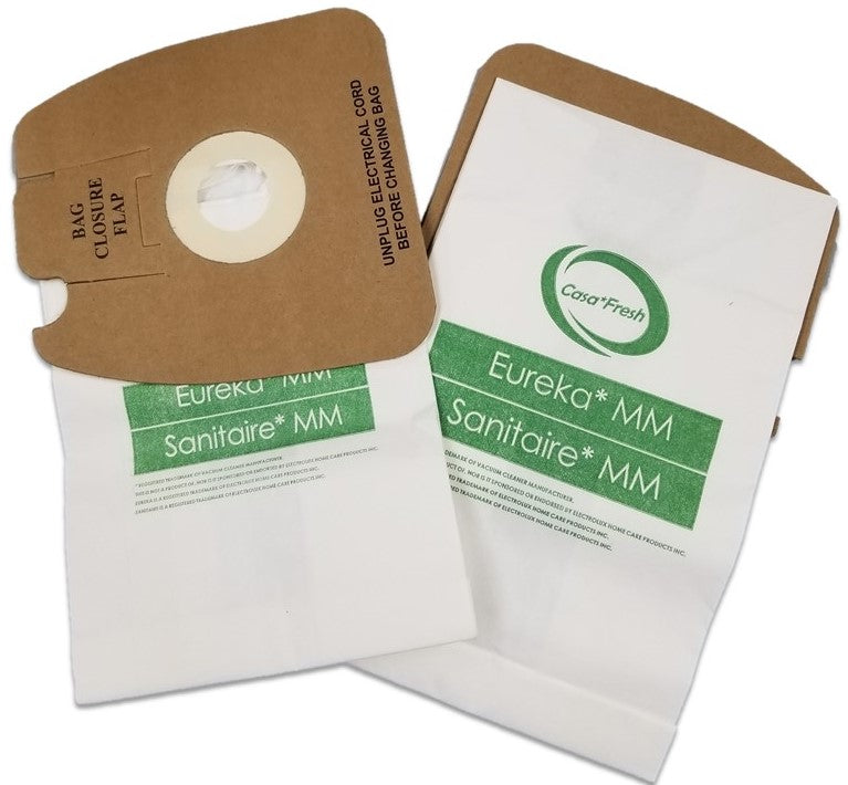 24 PK Replacement Eureka MM Micro-lined Mighty Mite & Sanitaire Allergen Filtration Vacuum Cleaner Bags.  Part # 60296C, 60295B, 60295A, 60295C