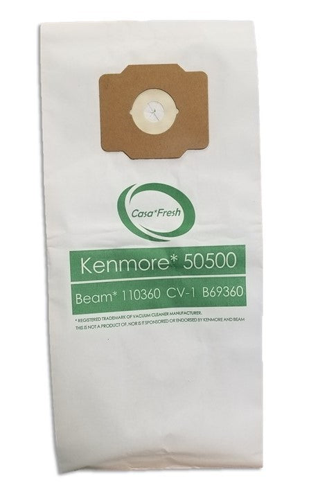 15 6 Gallon Central Vacuum Bags for Beam Eureka Electrolux Kenmore Mastercraft Frigidaire Nutone  Astrovac