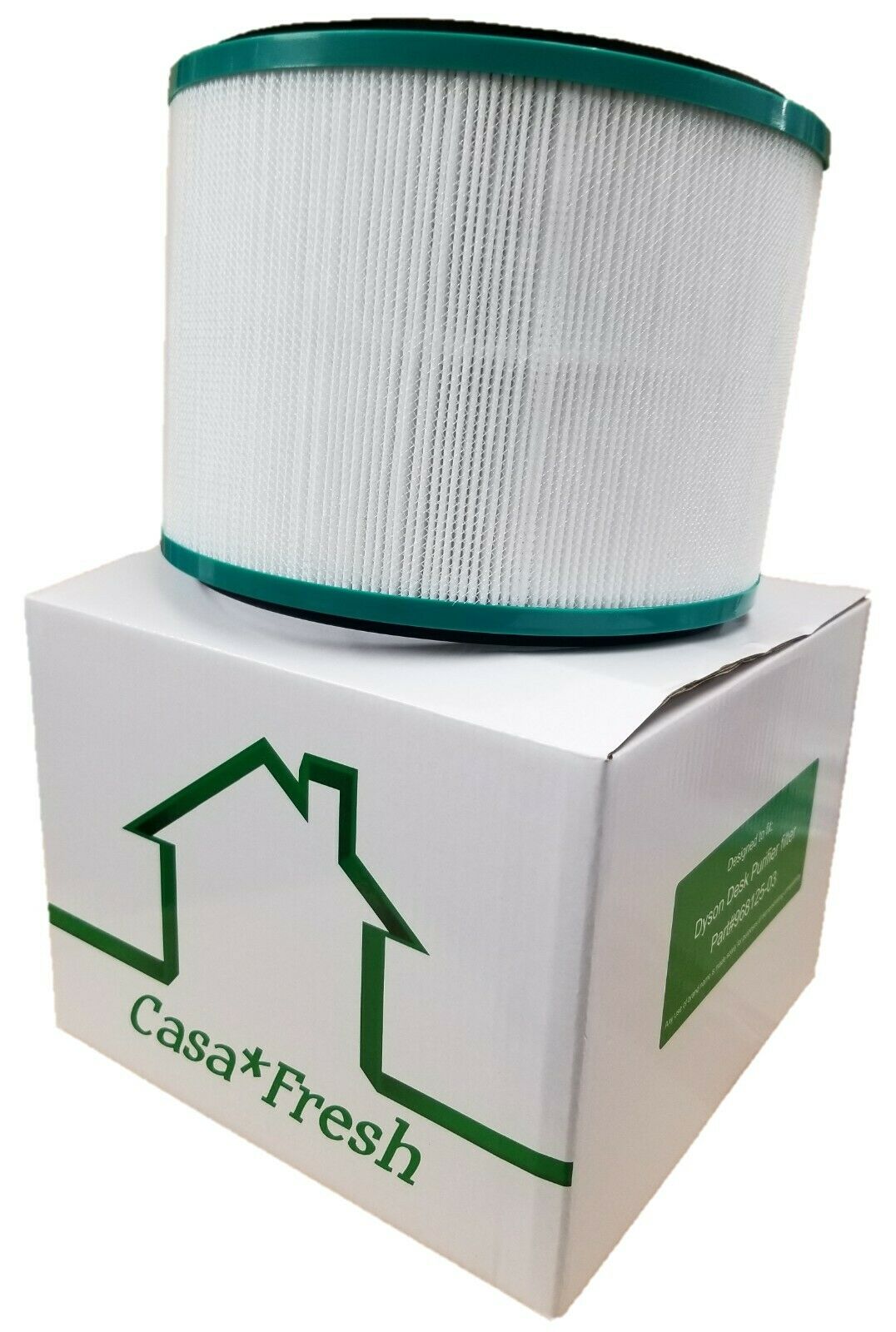 Casa Fresh - Air Purifier Filter Compatible with Dyson Desk Purifier HP01, HP02 & DP01 Models. Compare to Part # 968125-03.