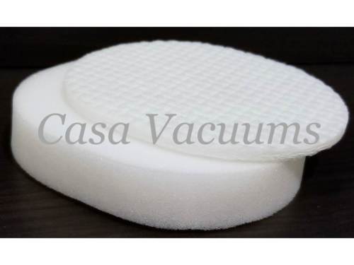 Shark Navigator Professional Upright Vacuum Filter Kit fits NV80, NV60, NV70, NV71, NVC80C, UV420, NV90, NV95 part # XFF80 & XHF80, by Casa Vacuums